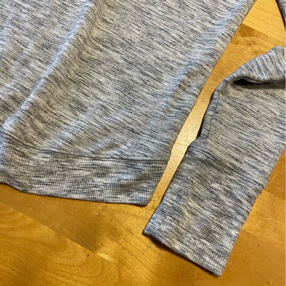 Athleta Heather Gray Mindset Sweatshirt Size XXS - Picture 9 of 12